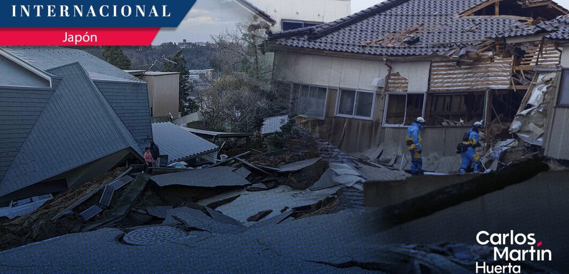 Suman 126 fallecidos por terremoto en Japón