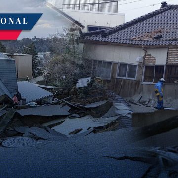 Suman 126 fallecidos por terremoto en Japón