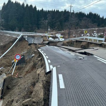 (VIDEO) Terremoto de 7.4 se registra en Japón en el arranque del 2024