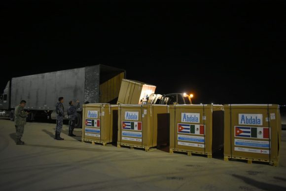 Llegan a México 2.8 millones de vacunas Abdala