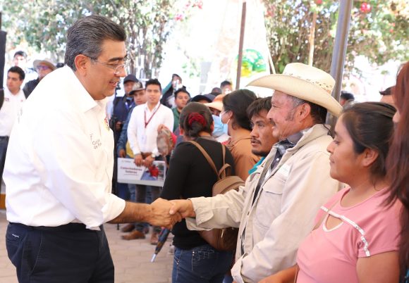 Realiza gobierno de Sergio Salomón inversiones históricas en todos los municipios de Puebla