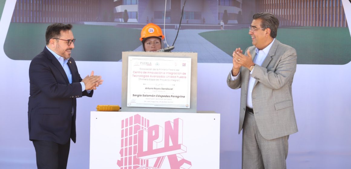 Con llegada del IPN a Puebla se consolida el desarrollo tecnológico: Céspedes Peregrina
