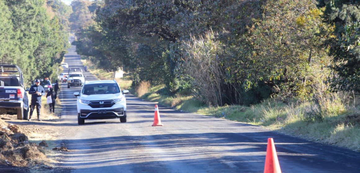 Con inversión de más de 25 mdp inician trabajos de rehabilitación en carretera Tlahuapan-San Matías Tlalancaleca