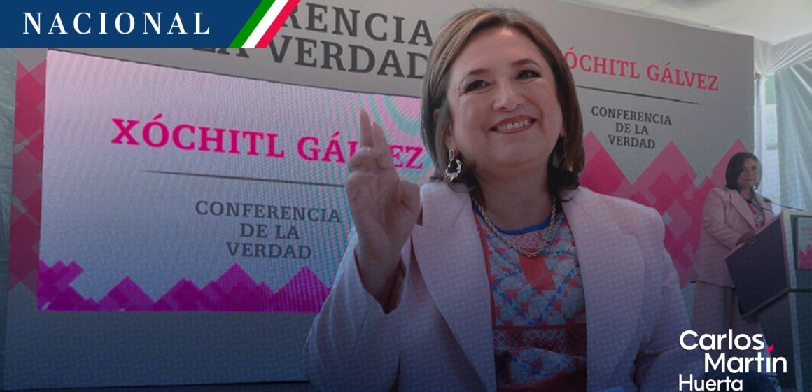 Xóchitl Gálvez inicia “Conferencias de la verdad” con dedicatoria a AMLO           