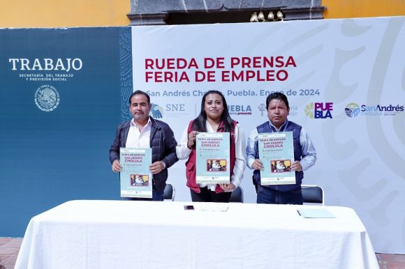 Más de 2 mil vacantes en la primera Feria del Empleo 2024 de San Andrés Cholula