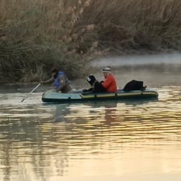 INM rescata del Río Bravo en Piedras Negras, Coahuila, a cuatro migrantes