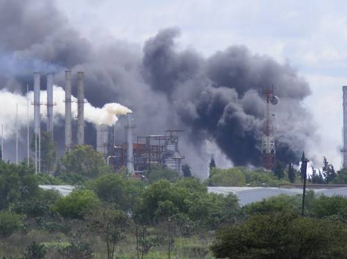 Explosión en la refinería Miguel Hidalgo de Tula; deja varios lesionados