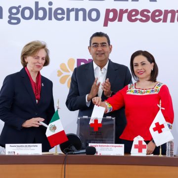 Inicia colecta 2024 de Cruz Roja; gobierno estatal dona un millón de pesos