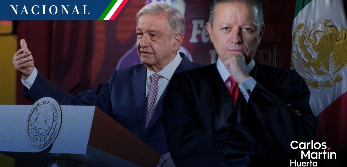 Zaldívar rechaza injerencia de AMLO durante su gestión en el Poder Judicial