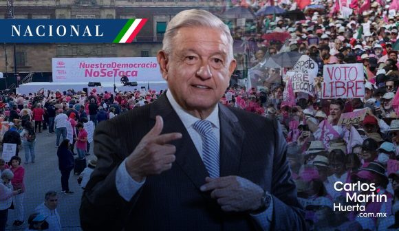 AMLO - Marcha Democracia - “Se disfrazan de demócratas”: AMLO se lanza contra asistentes a la marcha por la democracia