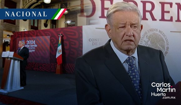 AMLO presenta infección en el ojo; “nada preocupante” dice