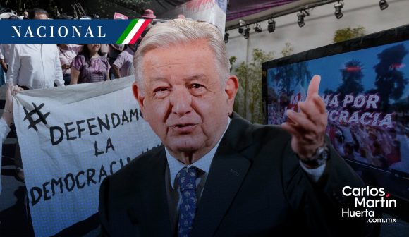 AMLO acusa que marcha es para defender la corrupción  