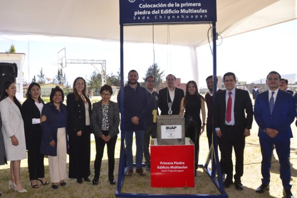 Coloca Lilia Cedillo primera piedra de edificio Multiaulas en el Complejo Regional Norte