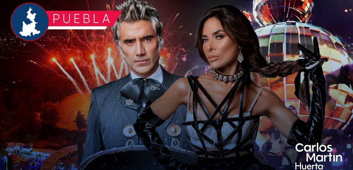 Alejandro Fernández y Gloria Trevi estarán en la Feria de Puebla 2024