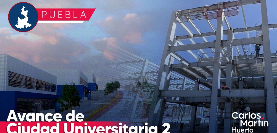 Ciudad Universitaria 2 tiene un avance de más del 60%