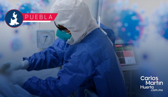 Puebla reportó una defunción y 47 casos activos por COVID-19