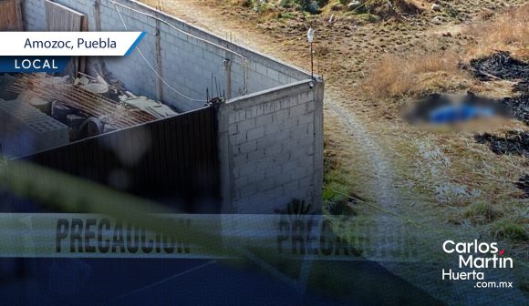 Localizan cadáver calcinado en Amozoc