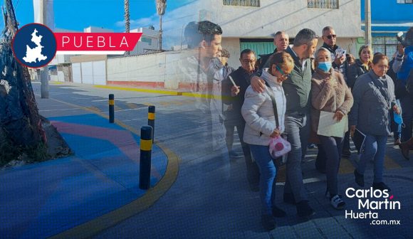 Inaugura Ayuntamiento de Puebla calles al sur de la ciudad