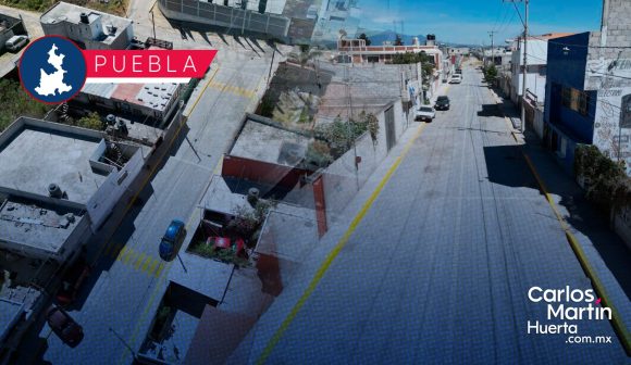 Se entregan tres nuevas calles en San Francisco Totimehuacan