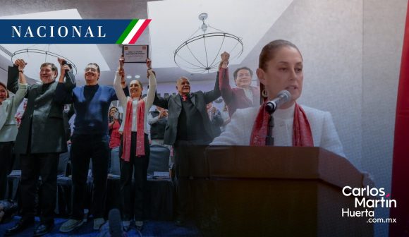 Claudia Sheinbaum recibe constancia como candidata presidencial por el PT