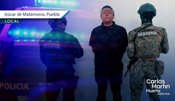 Detienen en Izúcar de Matamoros a peligroso homicida de California EE.UU.