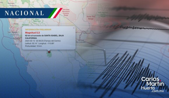 Mexicali registró enjambre sísmico