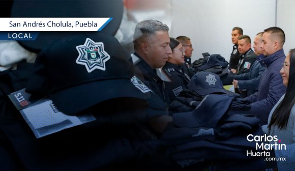 Portada Entregan uniformes a policías municipales de San Andrés Cholula CMH Entregan uniformes a policías municipales de San Andrés Cholula