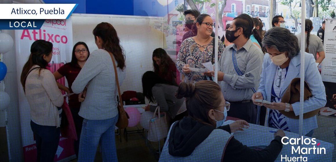 Feria del Empleo en Atlixco ofertará 300 vacantes