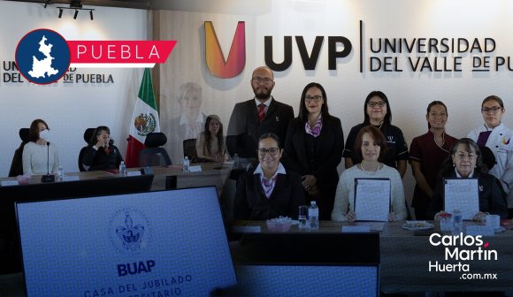 Firma convenio UVP-Casa del Jubilado Universitario (BUAP)