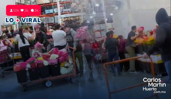 (VIDEO) Revendedores de Costco ahora arrasan con flores para el 14 de febrero