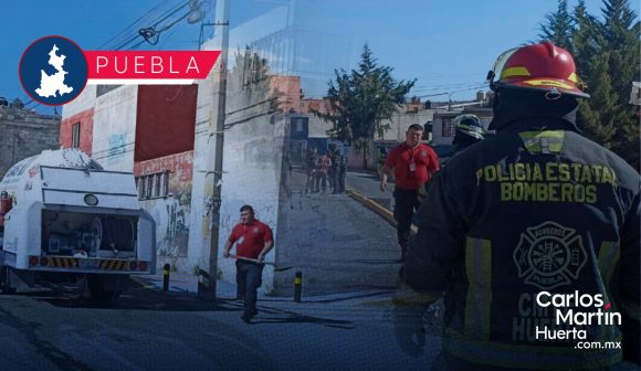 Fuga pipa gas - La Guadalupana Fuga en pipa de gas genera evacuación de personas en La Guadalupana