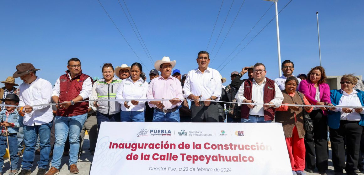 Gobierno estatal genera condiciones de igualdad en los 217 municipios de Puebla: Sergio Salomón
