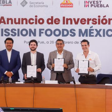 Por su gobernabilidad y Estado de Derecho, Puebla atrae capitales nacionales e internacionales
