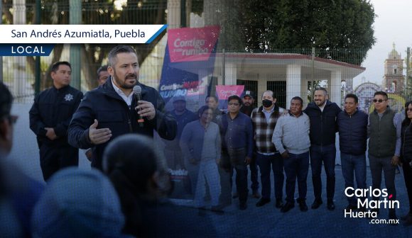 Portada Inician obras de rehabilitación del Parque de San Andrés Azumiatla CMH Inician obras de rehabilitación del Parque de San Andrés Azumiatla