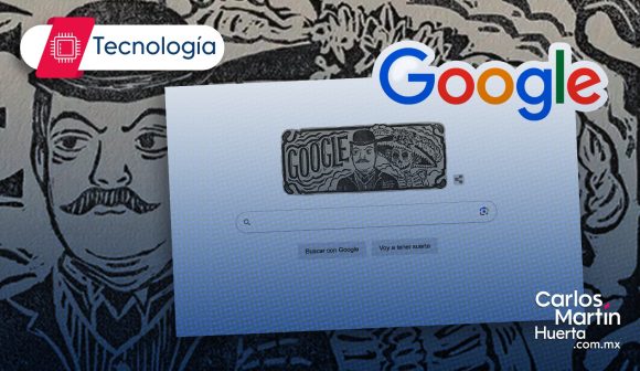 José Guadalupe Posada es homenajeado con doodle de Google
