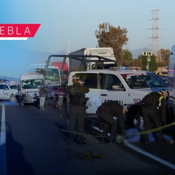 Mueren ciclista y motociclista sobre la Puebla-Orizaba