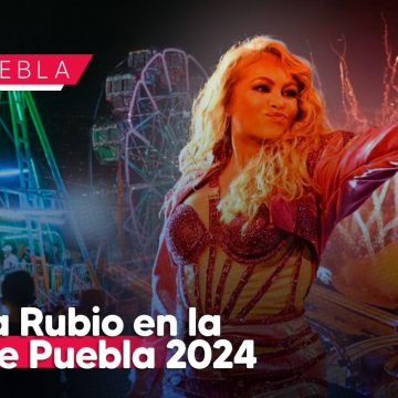 Paulina Rubio estará en la Feria de Puebla 2024