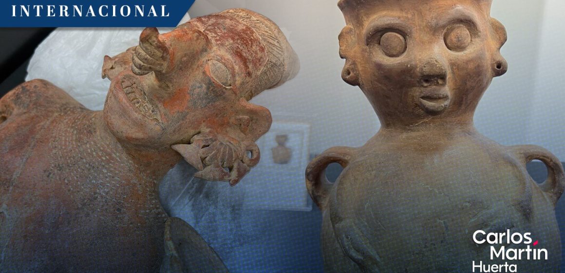 Recupera México 30 piezas arqueológicas en Los Ángeles