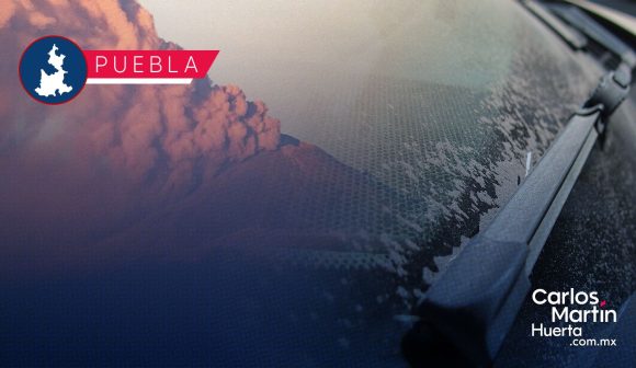 Popocatépetl - ceniza Agua de Puebla recomienda tapar depósitos de agua y no arrojar la ceniza a los drenajes