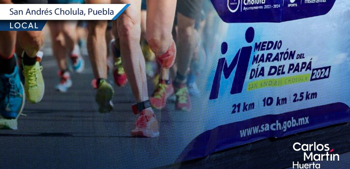 Presentan el Medio Maratón del Día del Papá 2024; toda la información aquí