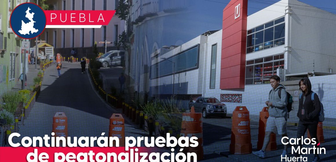 Pruebas de peatonalización en Los Sapos y el Barrio de Santiago continuarán