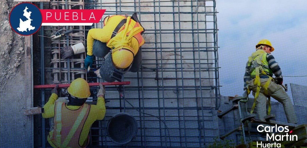 Valor de producción de la construcción en Puebla incrementó 1.6%: INEGI