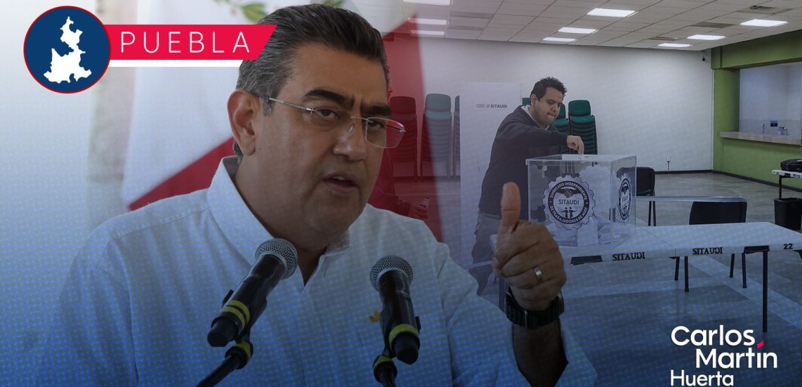 Sergio Salomón confía que trabajadores de Audi voten a favor del 10.2% de incremento salarial  