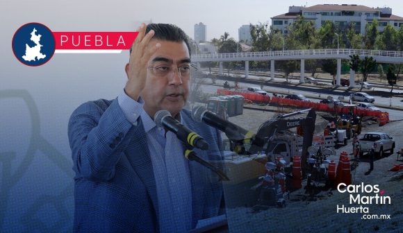 Gobernador pide comprensión por cierres ante obras en zona metropolitana de Puebla 