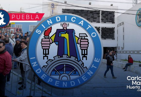 SITIAVW recupera predio invadido en San Felipe Hueyotlipan; defienden patrimonio sindical