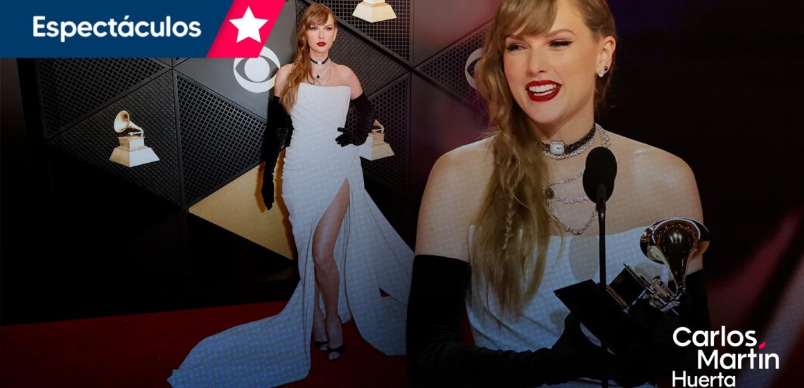 Taylor Swift hace historia al ganar cuatro veces el Grammy por álbum del año