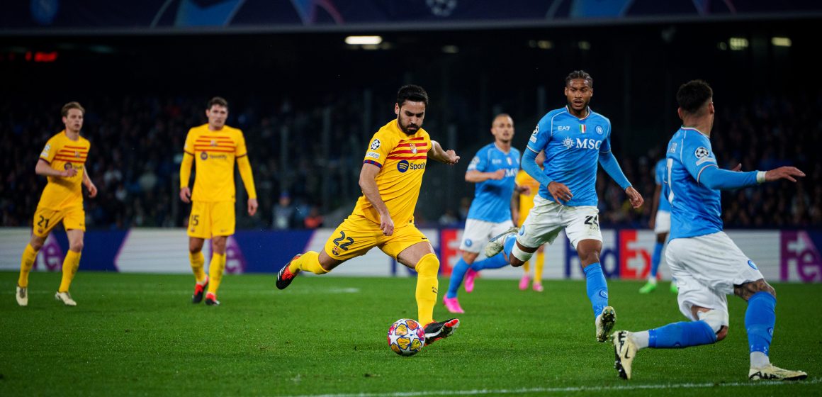 El Napoli rescató el empate ante el Barcelona en los octavos de la Champions