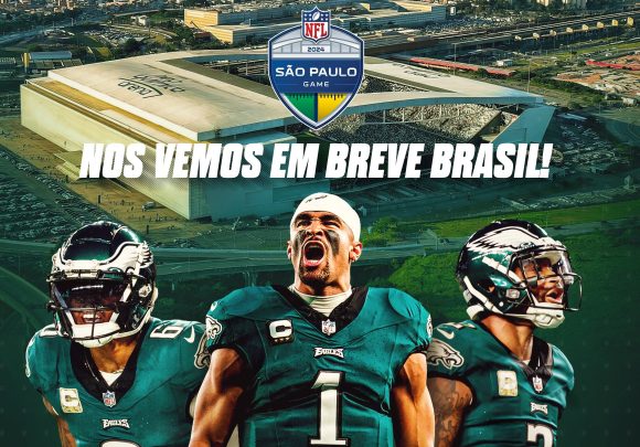 Las Águilas de Filadelfia son los elegidos para jugar en Brasil en la Temporada 2024