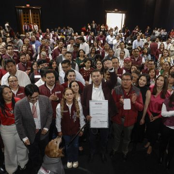 Morena ratifica a Alejandro Armenta como su candidato a la gubernatura de Puebla