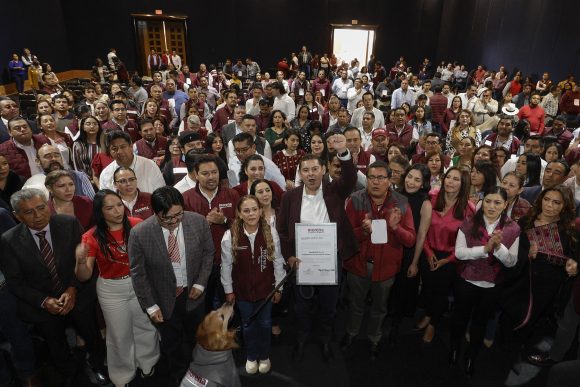 morena-consejo-estatal-615512 Morena ratifica a Alejandro Armenta como su candidato a la gubernatura de Puebla